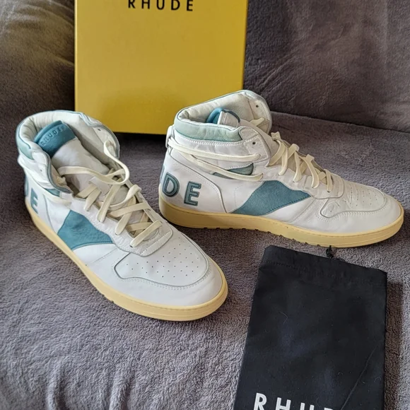 Rhude | Shoes | Rhude Hitop Rhecess Size 2 Mens | Poshmark display picture 1